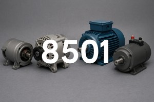 8501 Gümrük Tarife Pozisyonu Jeneratör Alternatör Motor