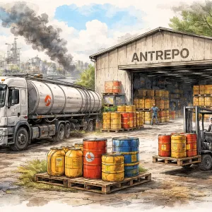 Antrepo yanıcı patlayıcı eşya